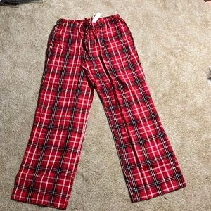PINK flannel pajama pants. Size small